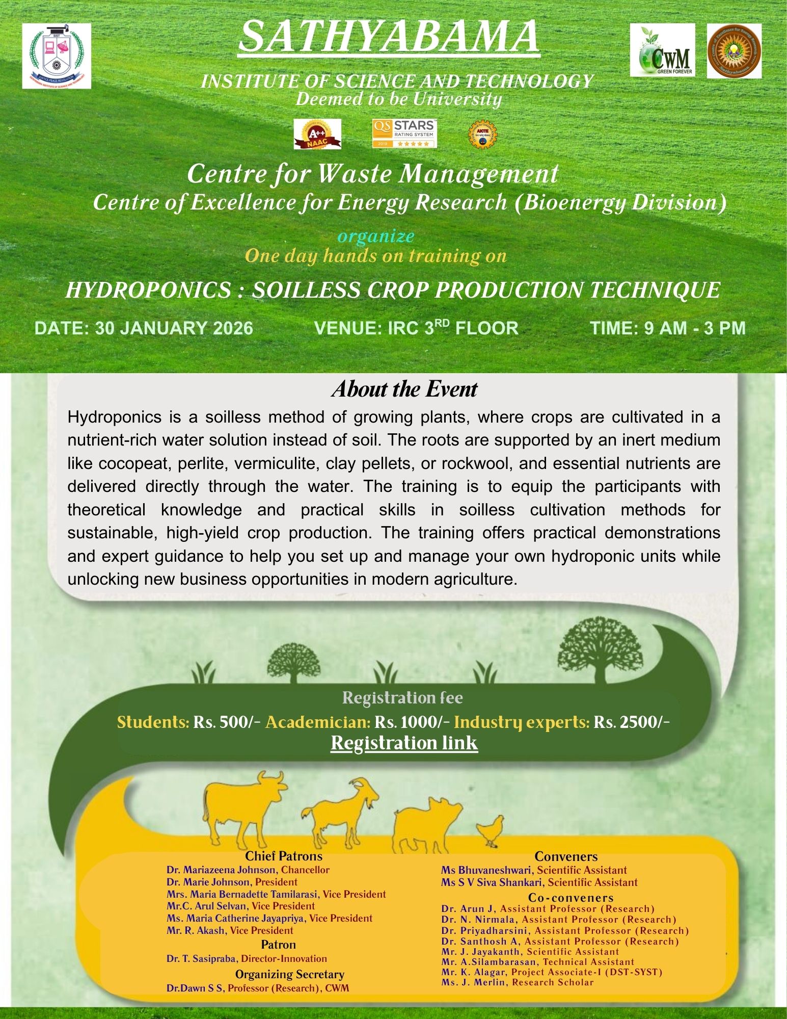 Hydroponics : Soilless Crop Production Technique 2026