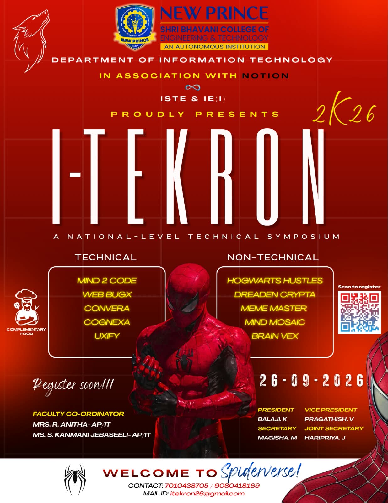 I-TEKRON 2026 Poster