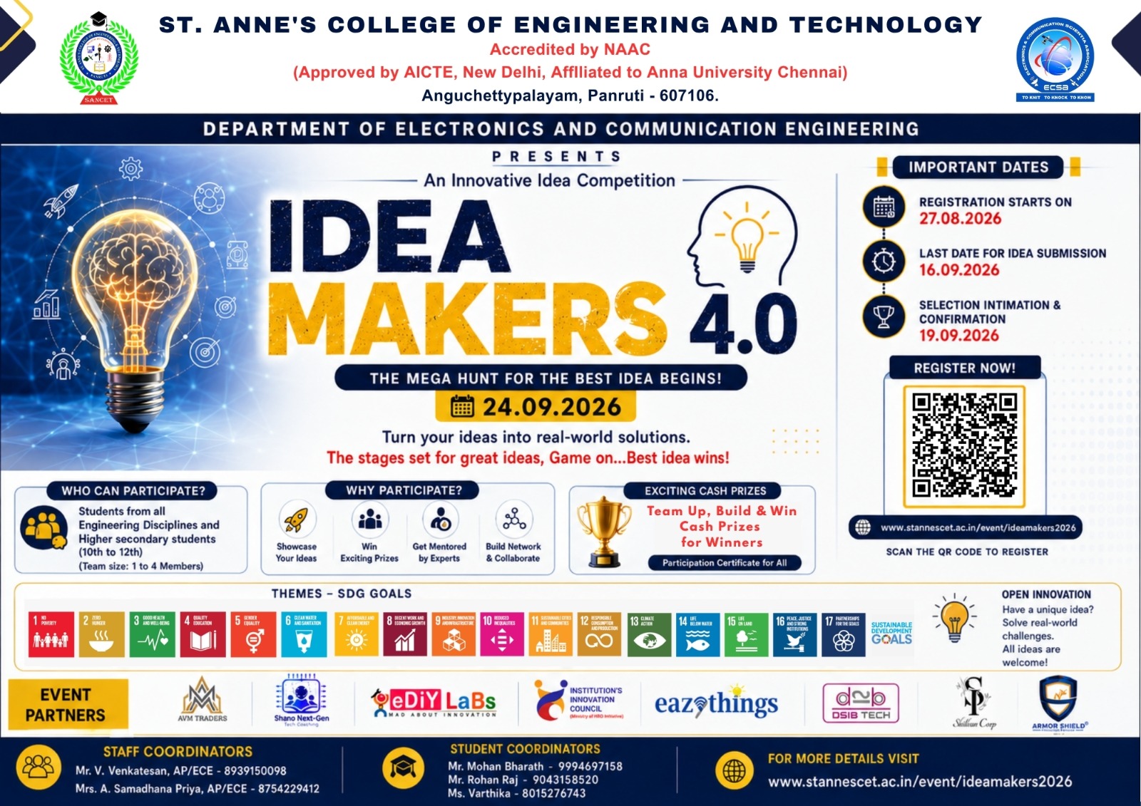 IDEAMAKERS 4.0 Poster
