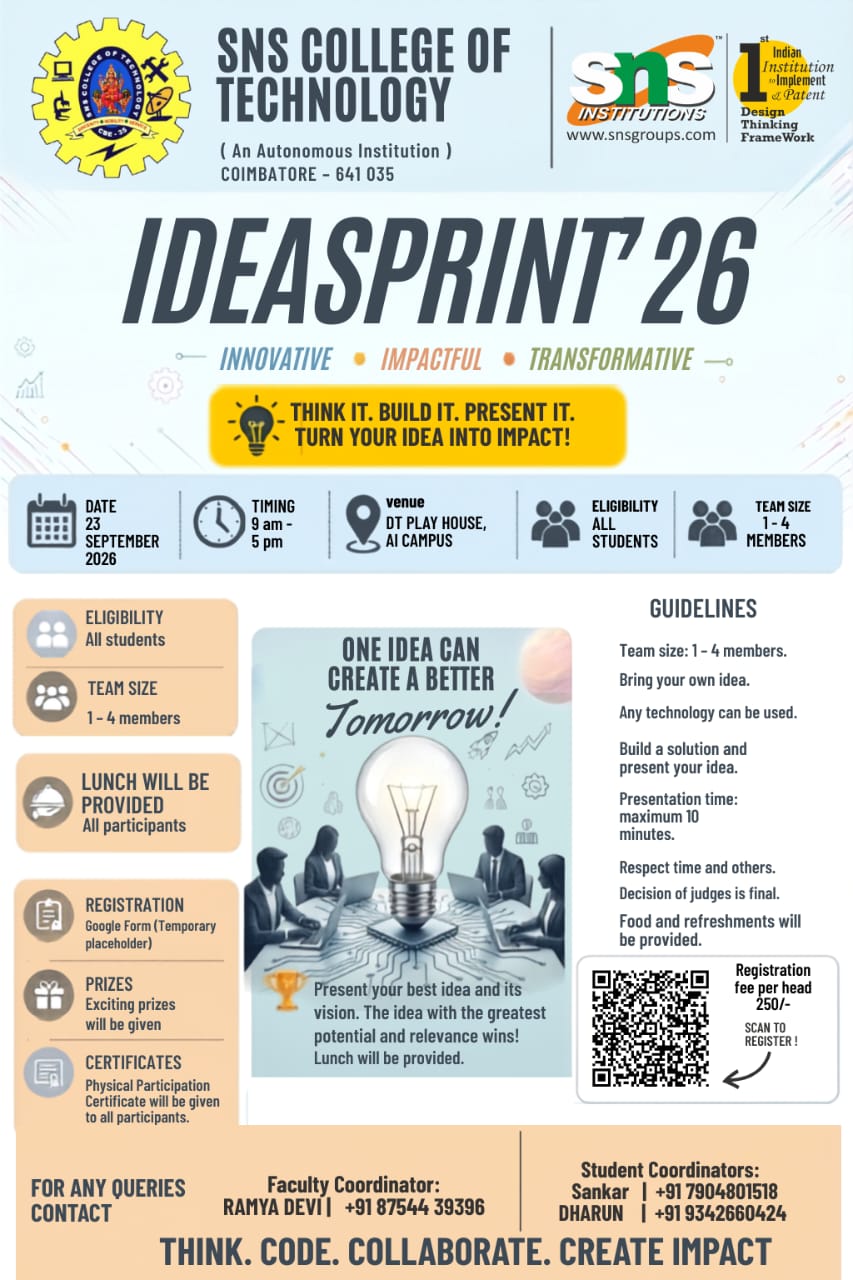 IDEASPRINT'26 Poster