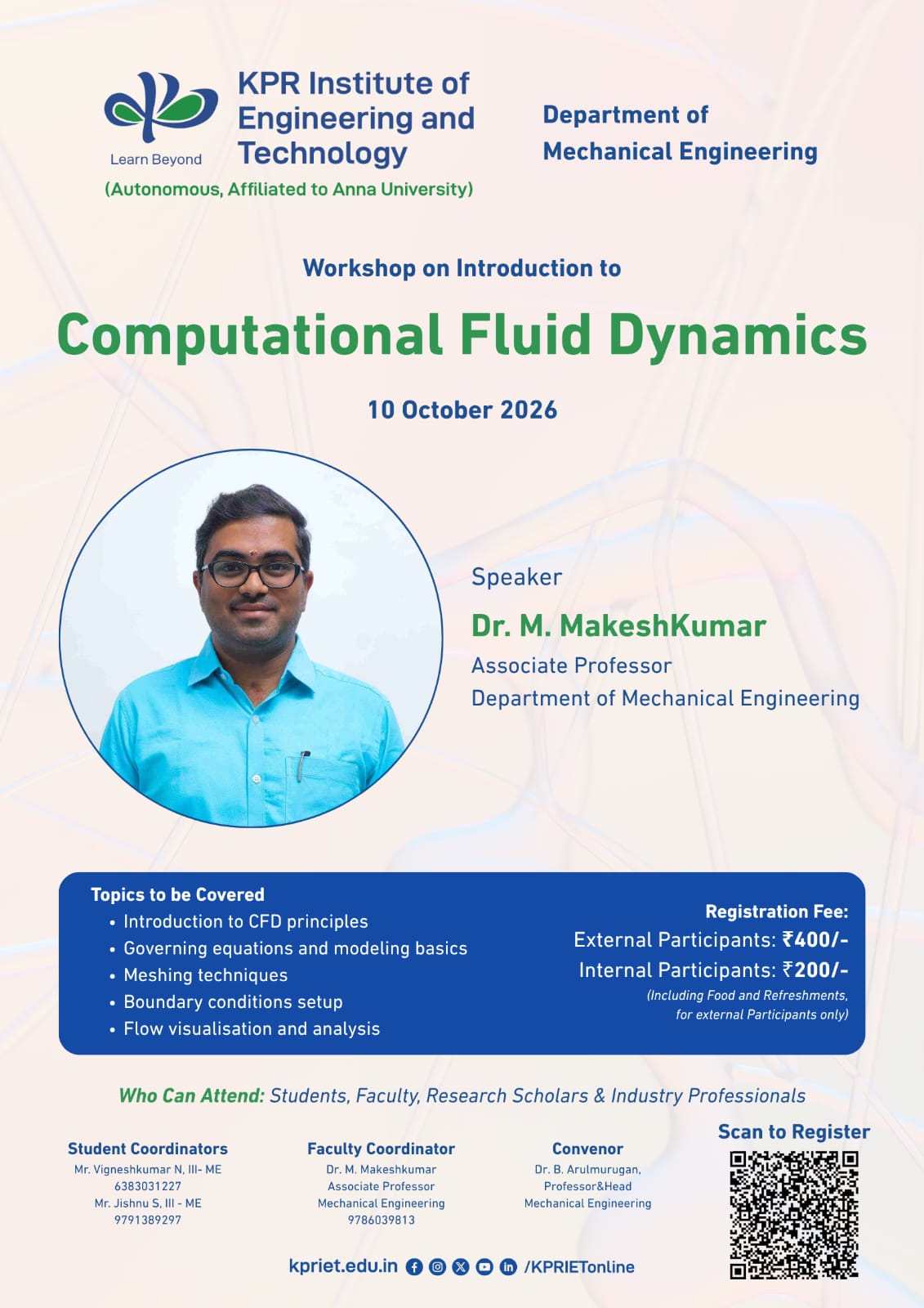 Introduction to Computational Fluid Dynamics 2026