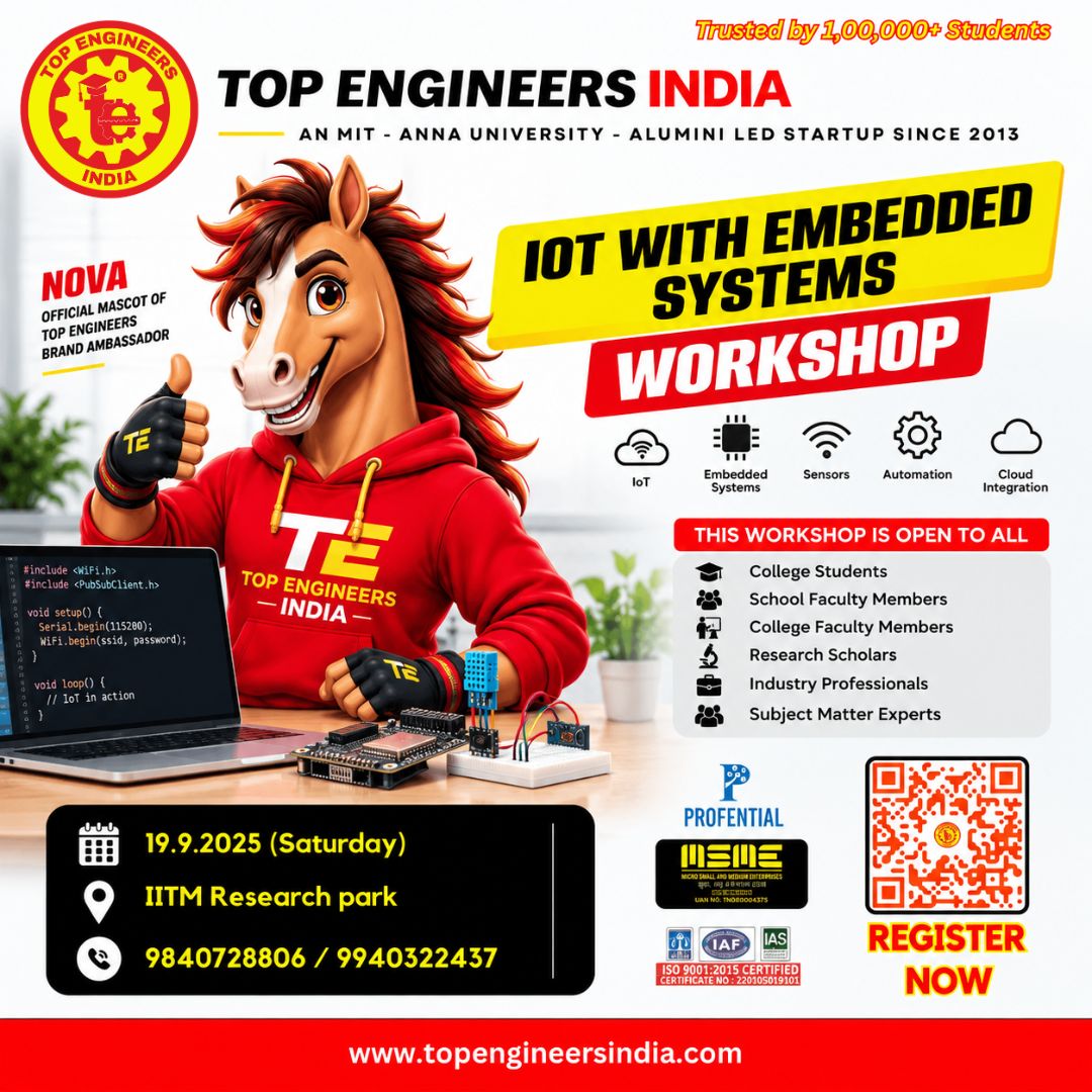 IoT with Embedded Systems Workshop 2026 Poster