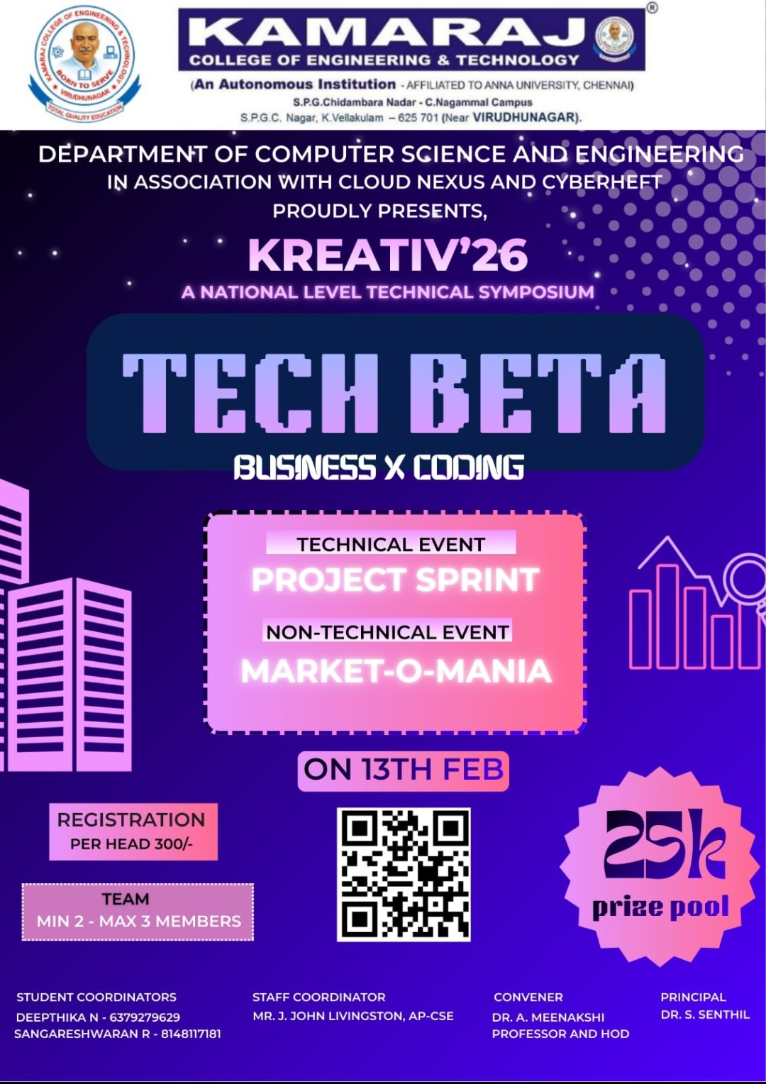 Kreativ'26 - Tech Beta Poster