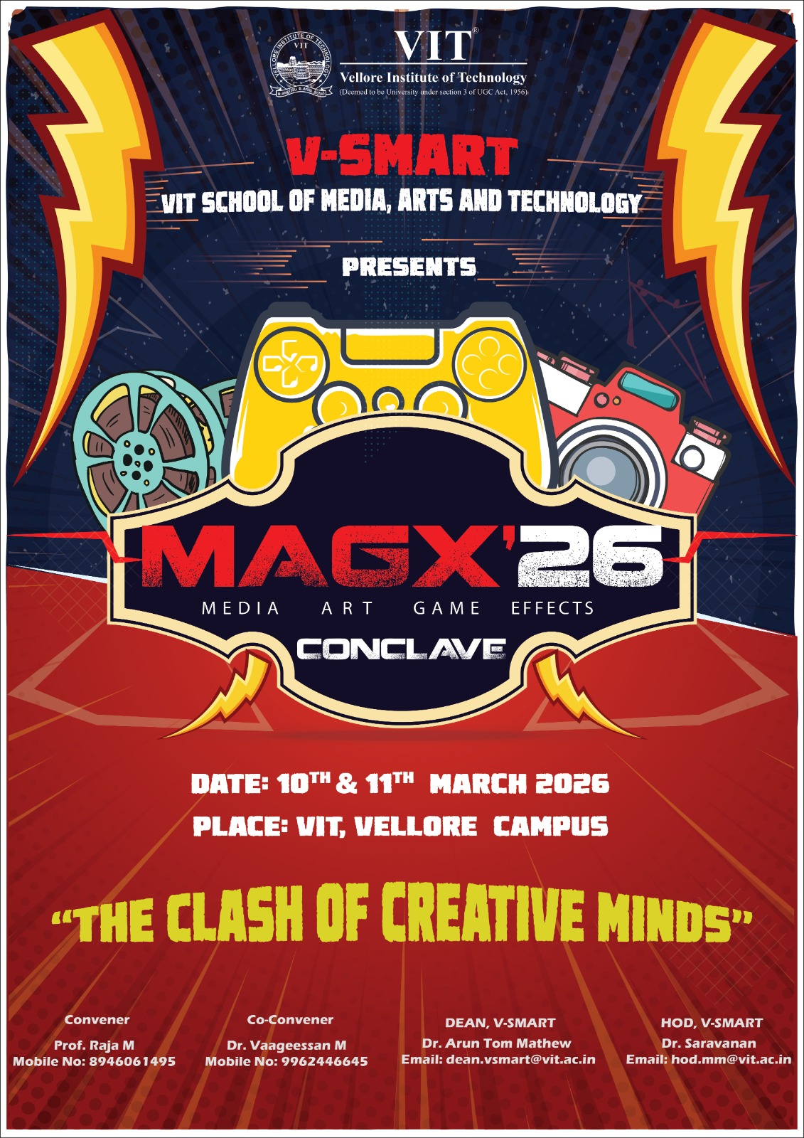 MAGX 26, Vellore Institute of Technology