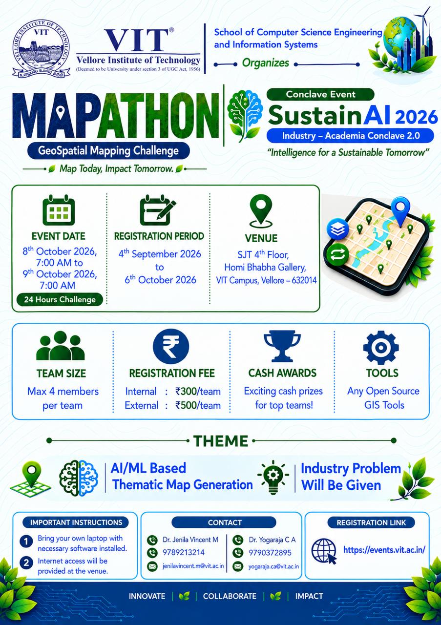 MAPATHON 2026 Poster