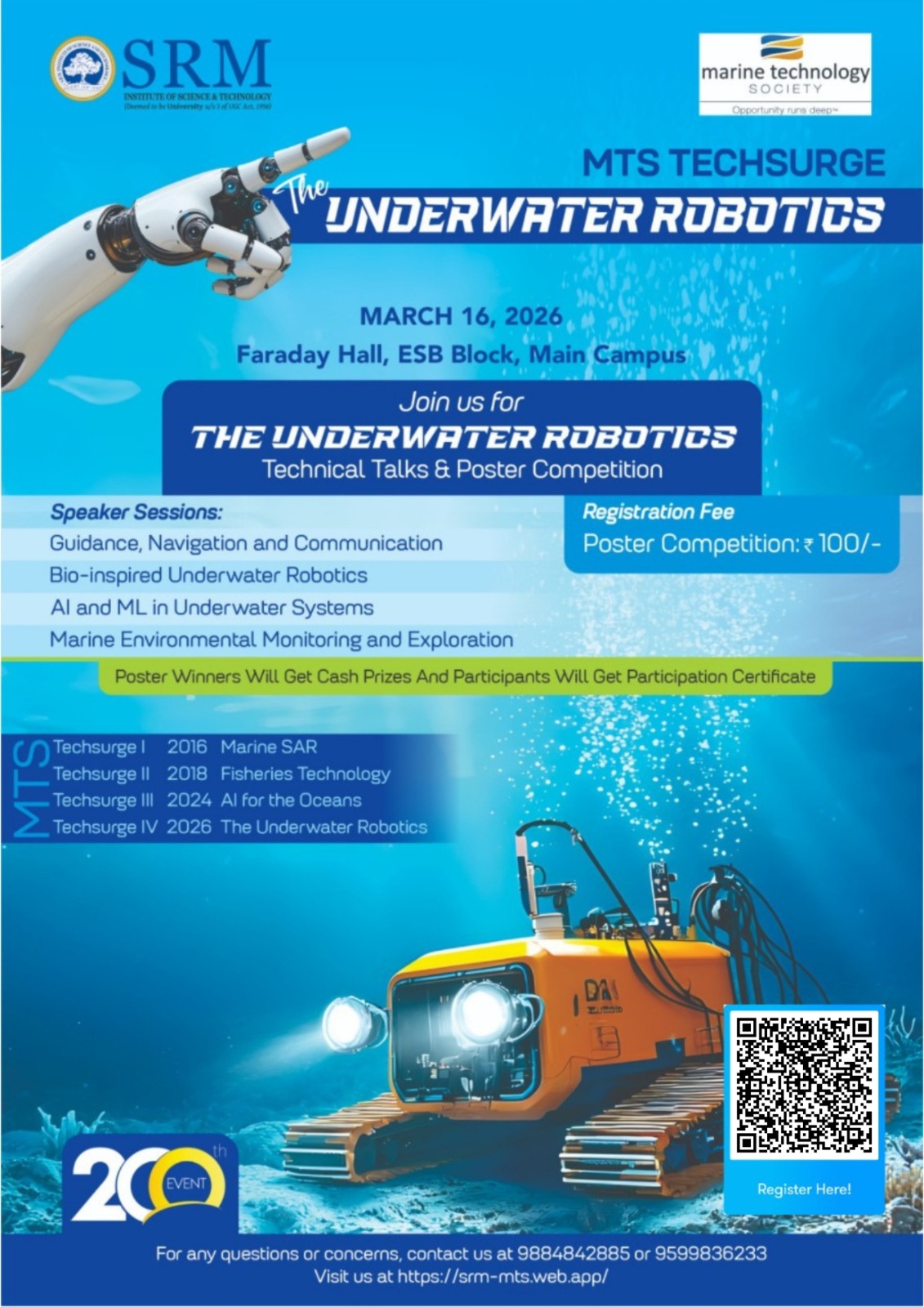 MTS Techsurge – The Underwater Robotics 2026