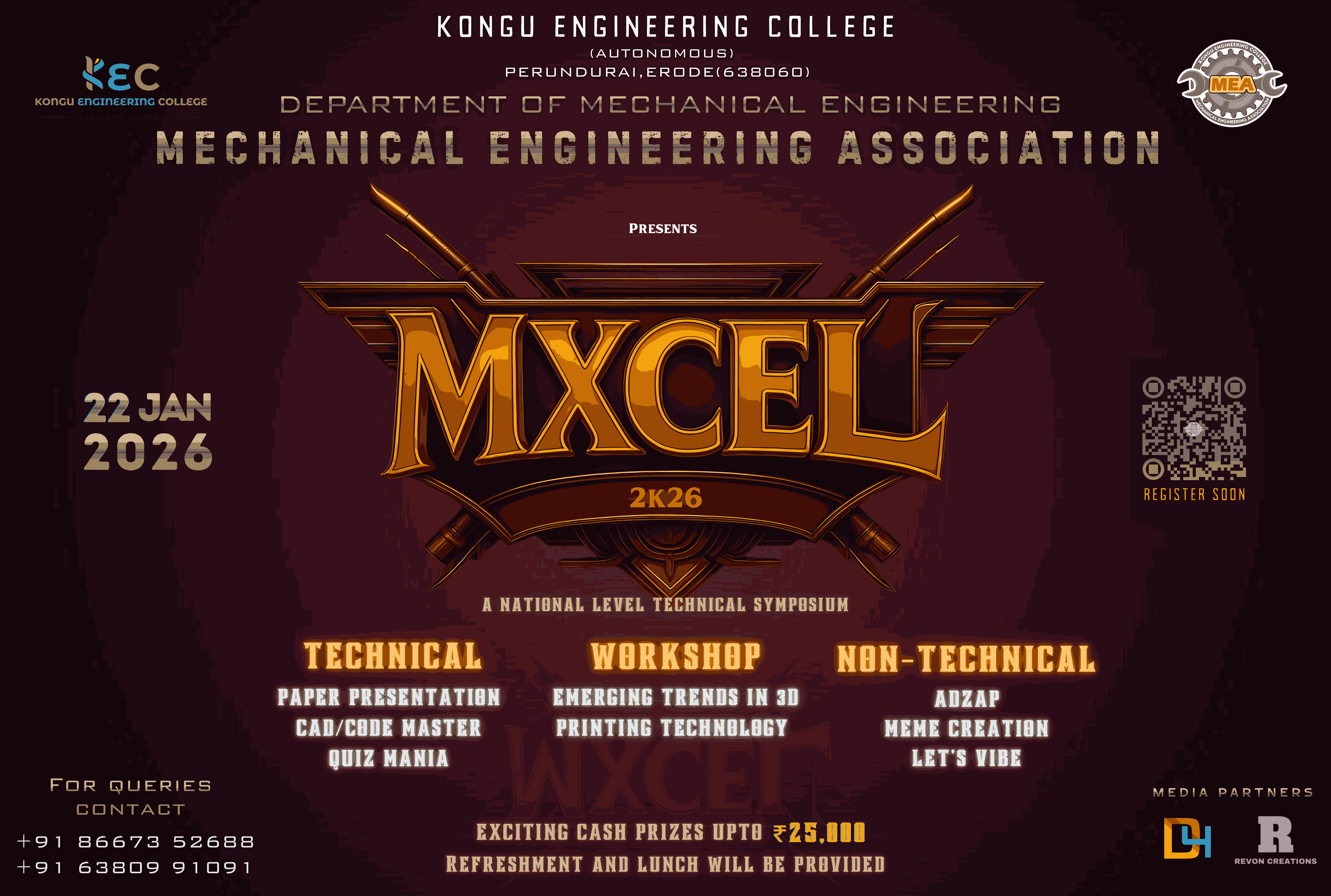 MXCEL 2K26 Poster