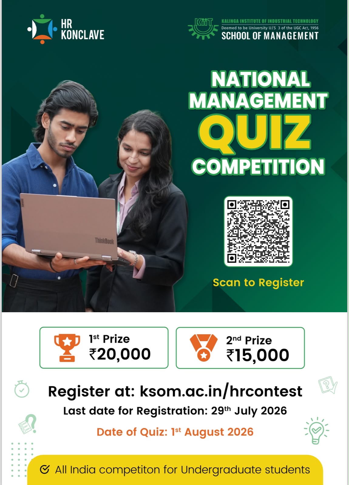 National Management Quiz Competition 2026