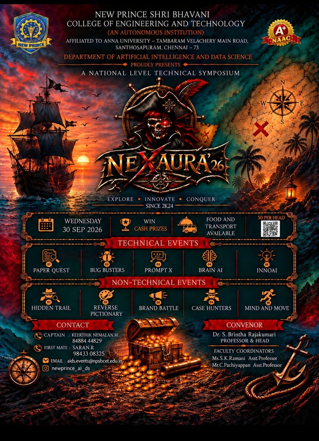 NEXAURA '26 Poster