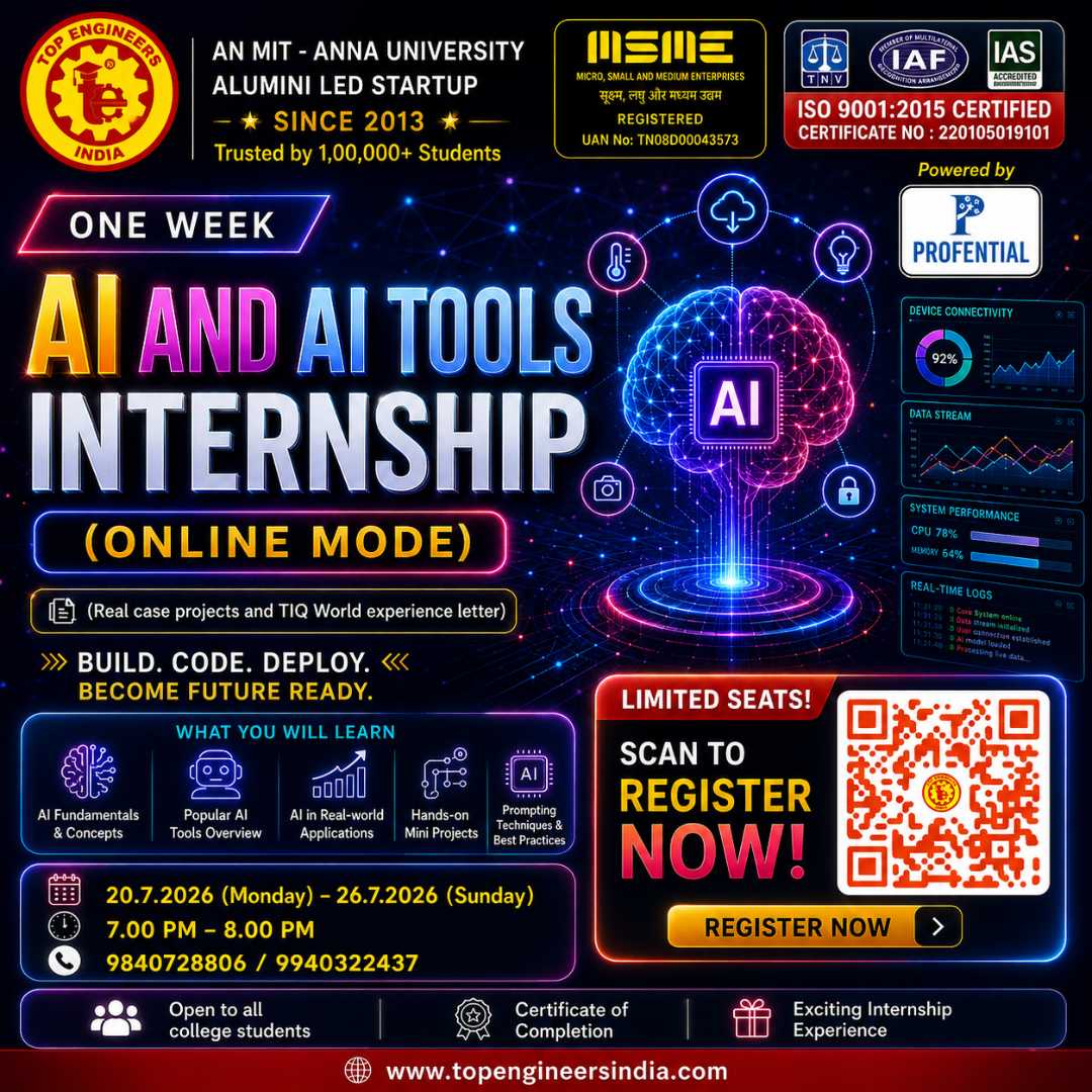 One Week Data Science with Python Internship (online Mode) 2026 Poster