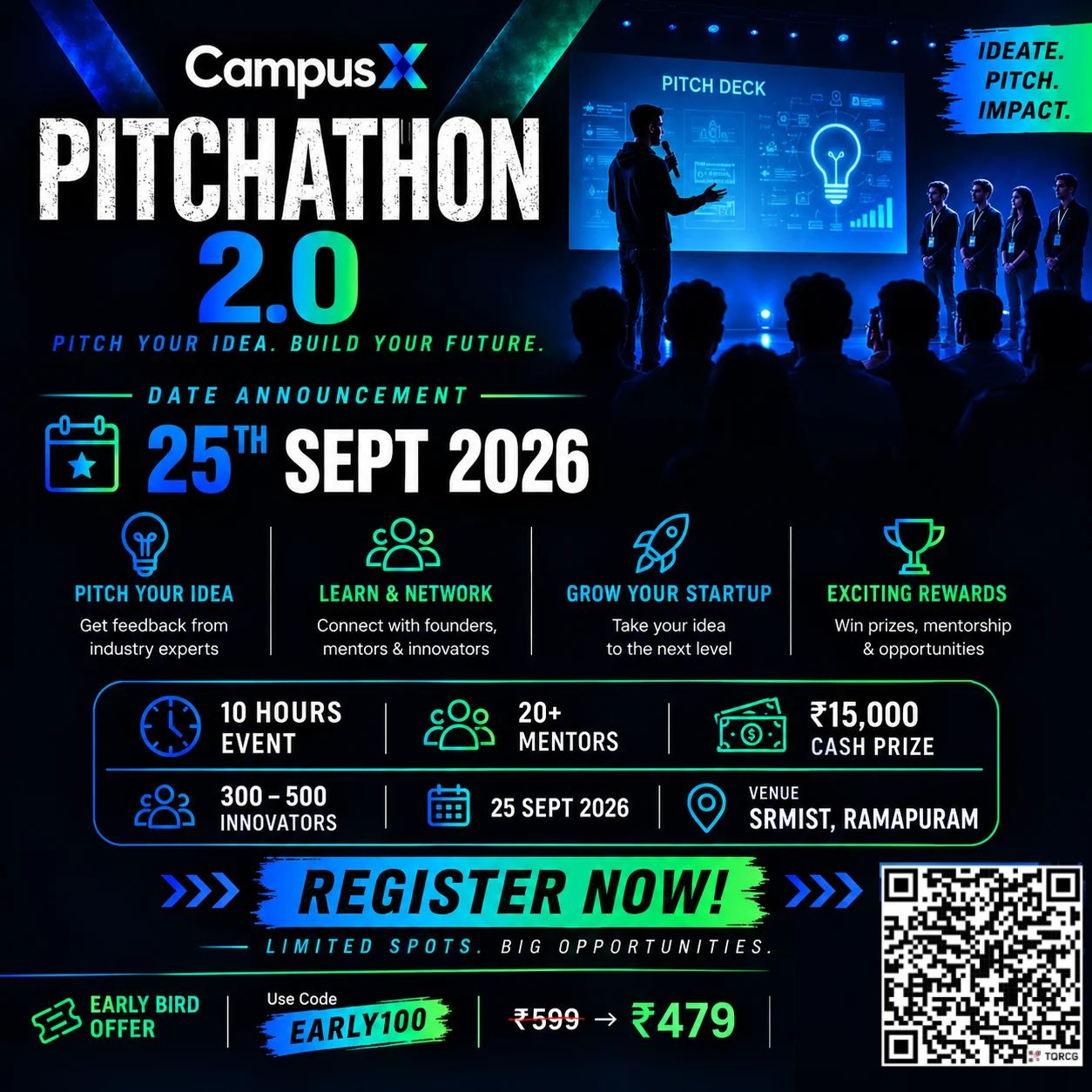PITCHATHON 2.0 Poster
