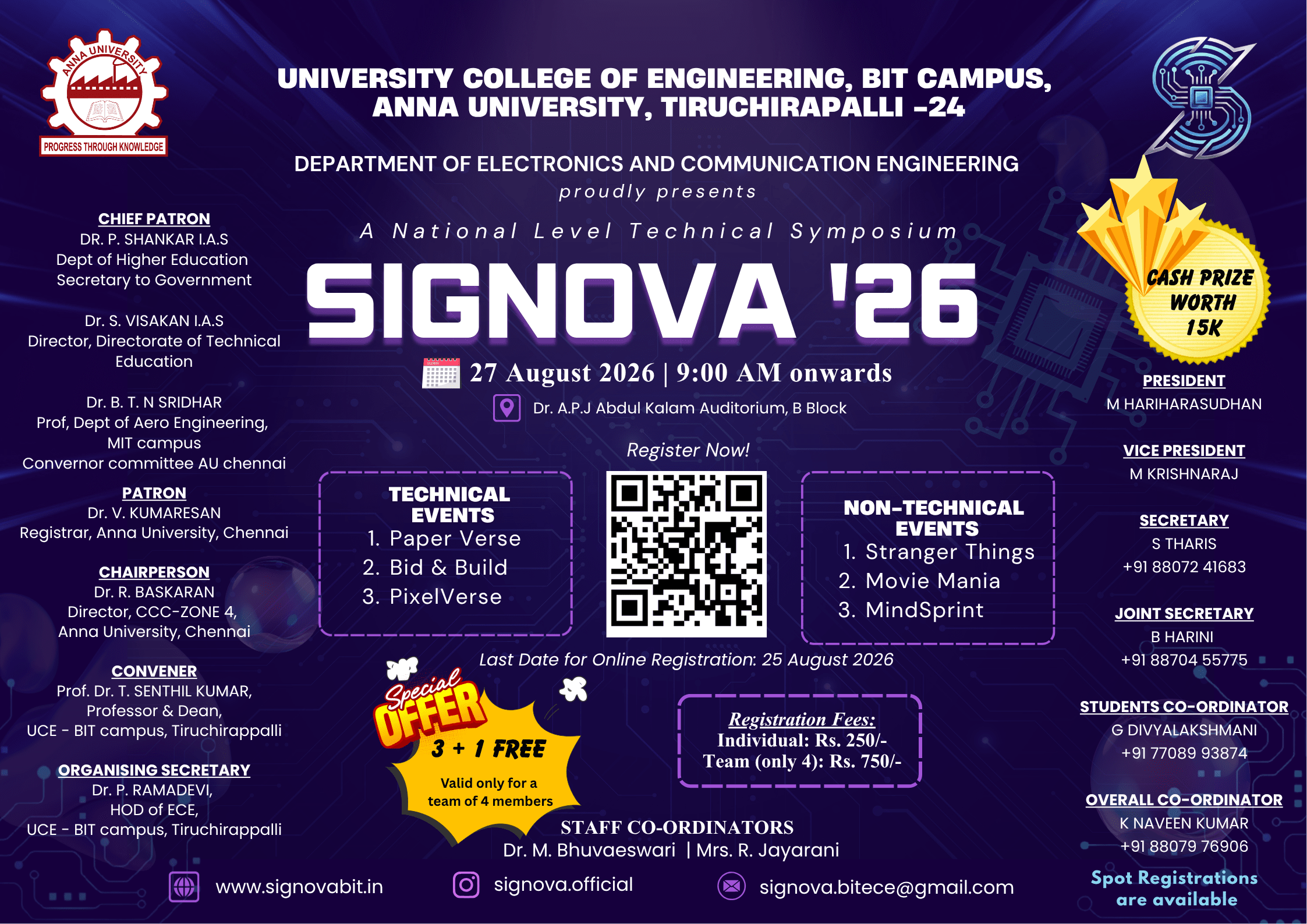SIGNOVA '26 Poster
