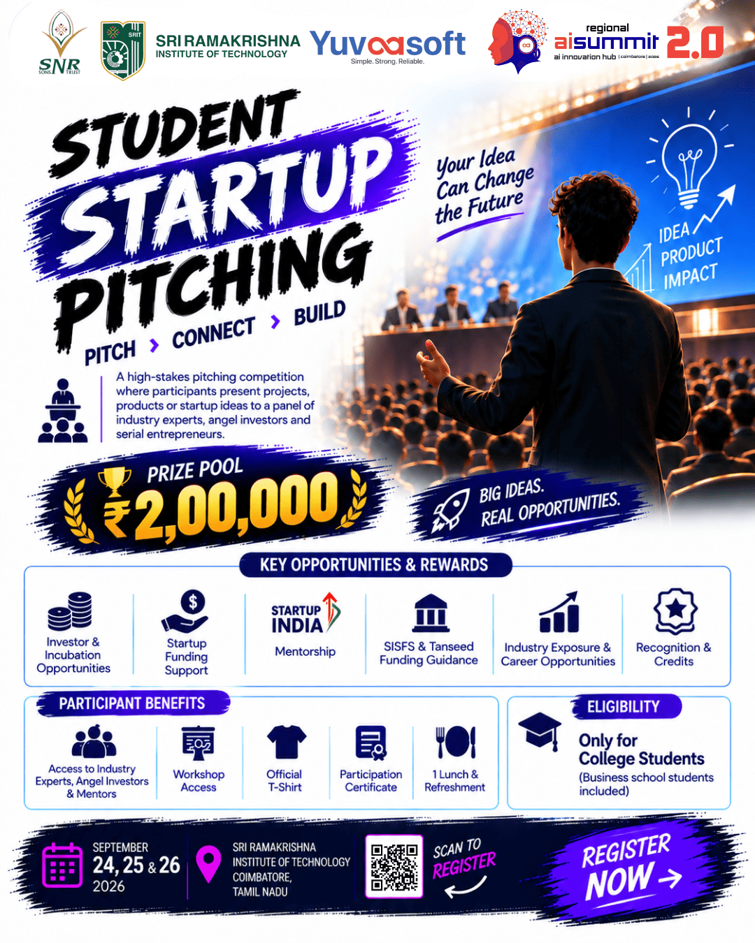 Student Startup Pitching 2026 Poster