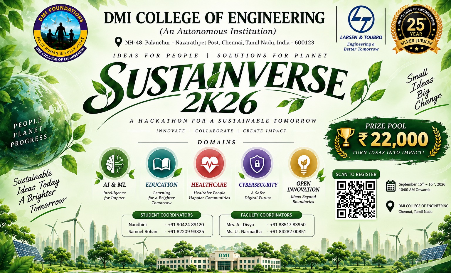 SUSTAINVERSE 2K26 Poster