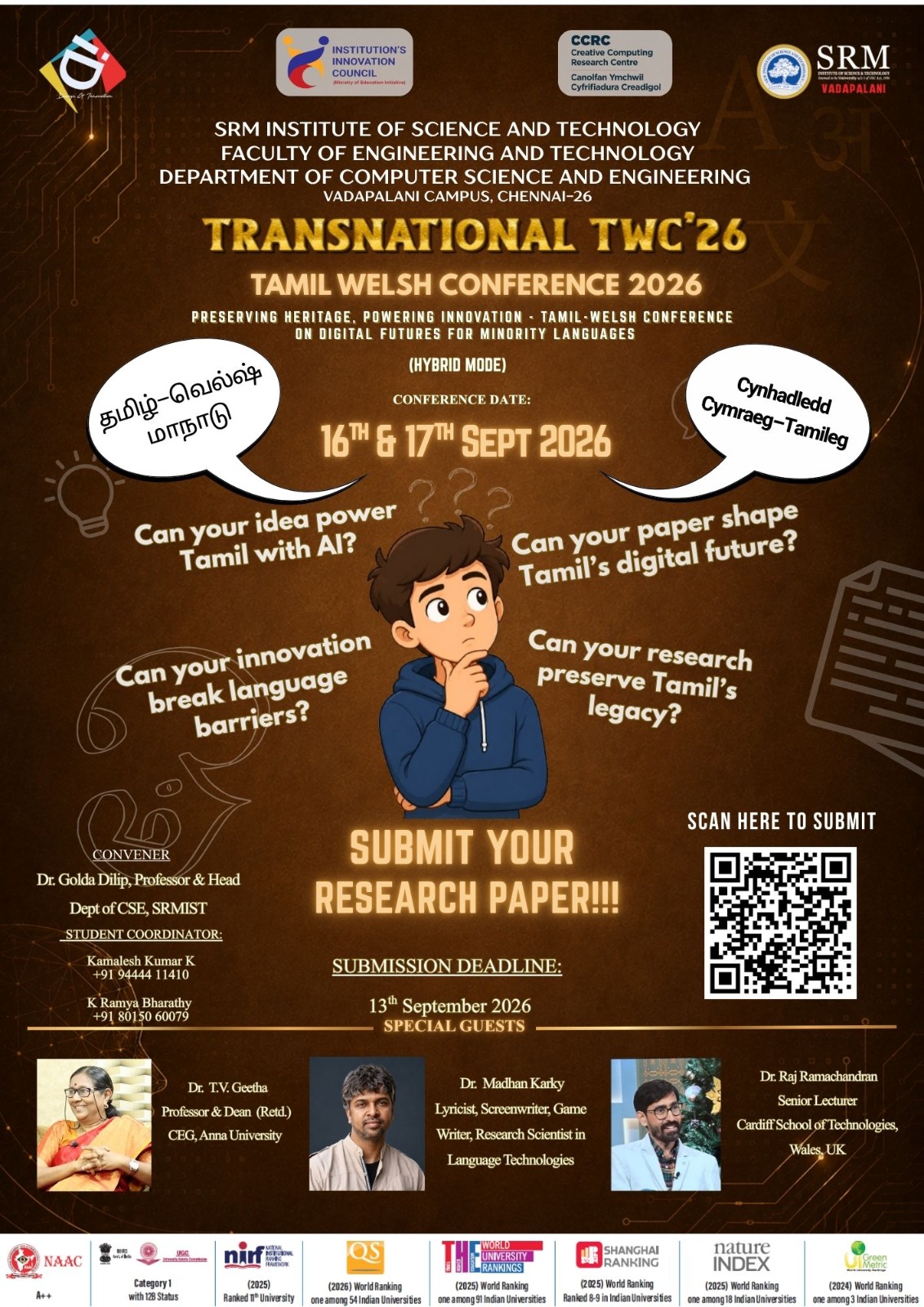 Tamil Wealth Conference 2026 Poster