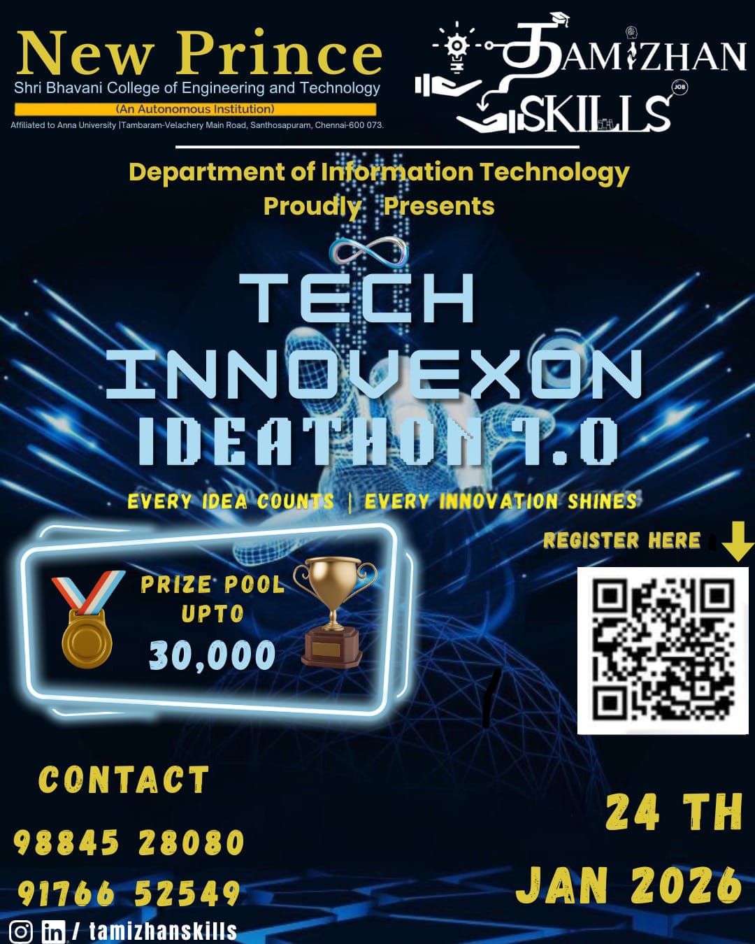 Tech Innovexon 2026 Poster