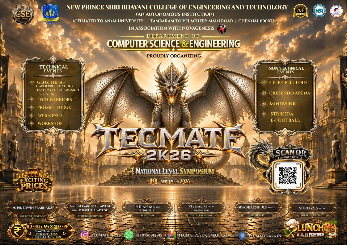 TECMATE 2K26 Poster