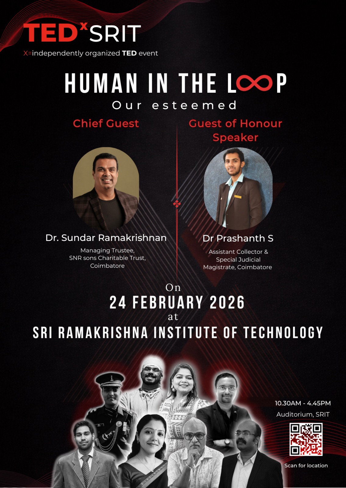 TEDxSRIT 2026, Sri Ramakrishna Institute of Technology, Coimbatore