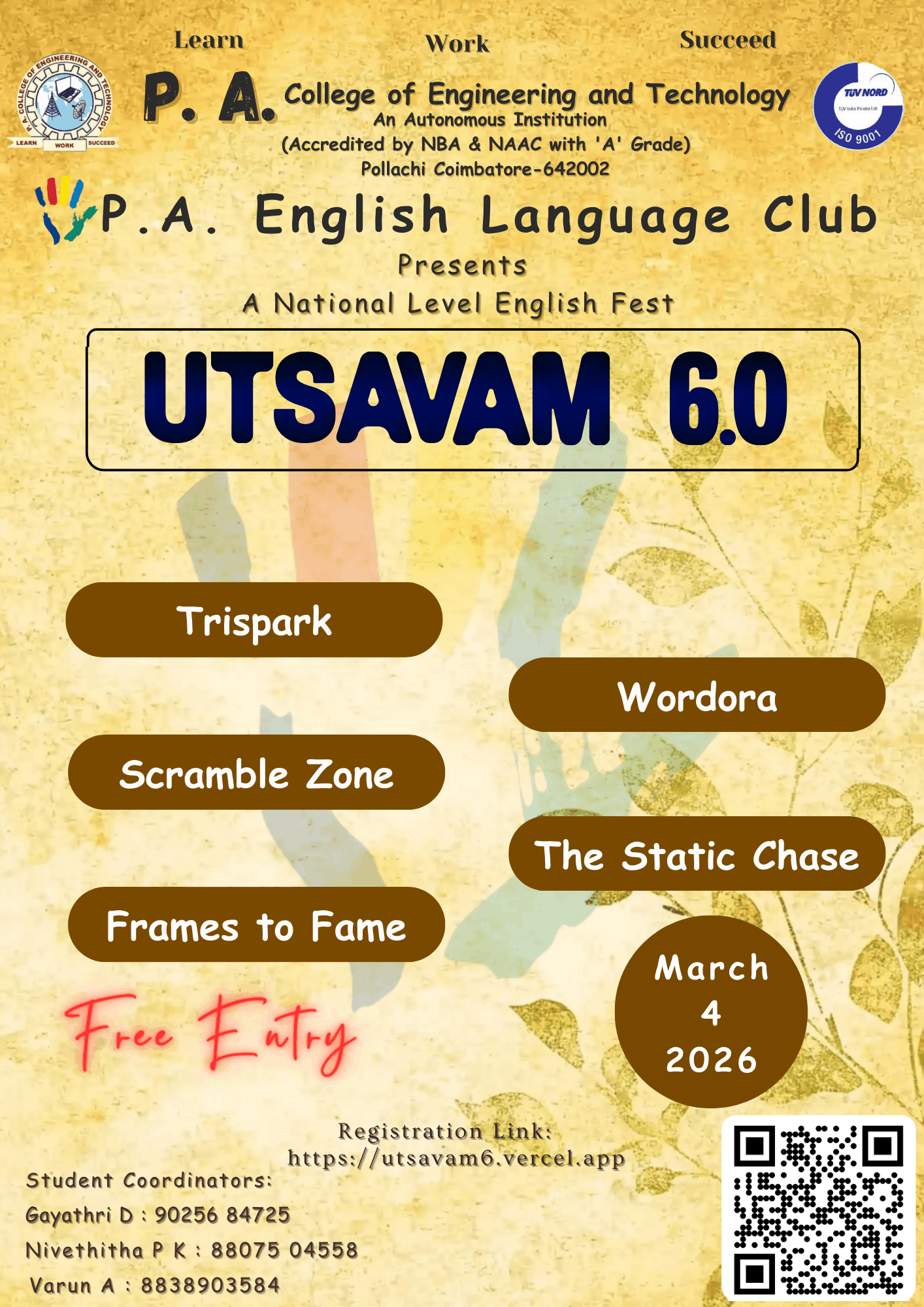 Utsavam 6.0 2026