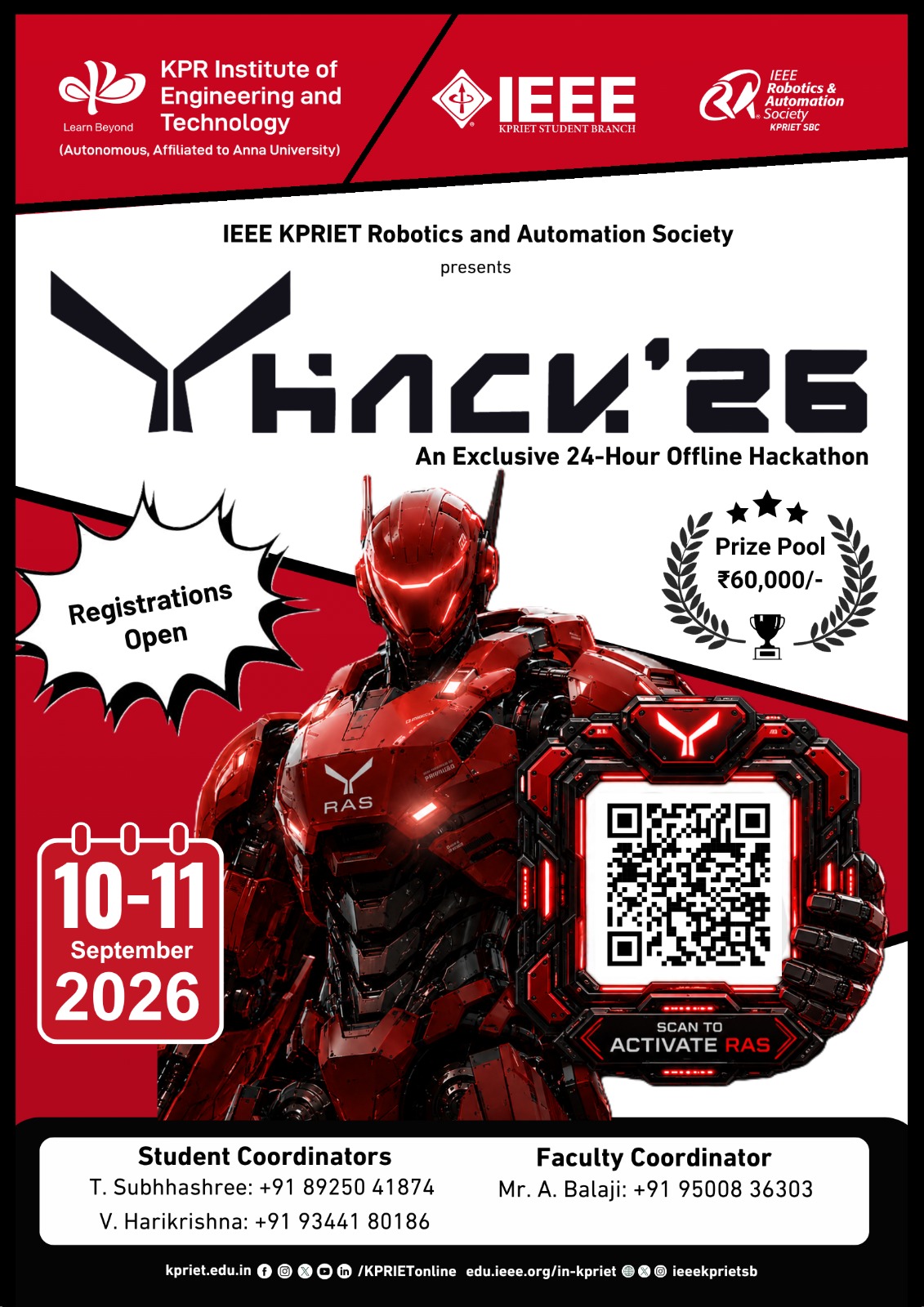 Y-Hack '26 Poster