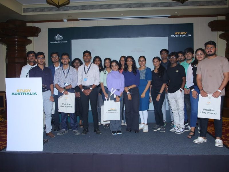 Students from Bangalore explore higher education options with globally ranked Australian universities at the Study Australia showcase