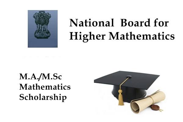 NBHM Scholarships for Pursuing PG Studies (MA/M.Sc.) in Mathematics for 2019-20