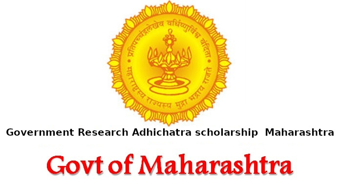 Government Research Adhichatra scholarship 2020-21, Maharashtra