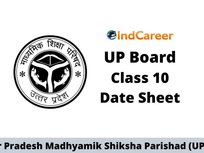 UP Board 10th Date Sheet