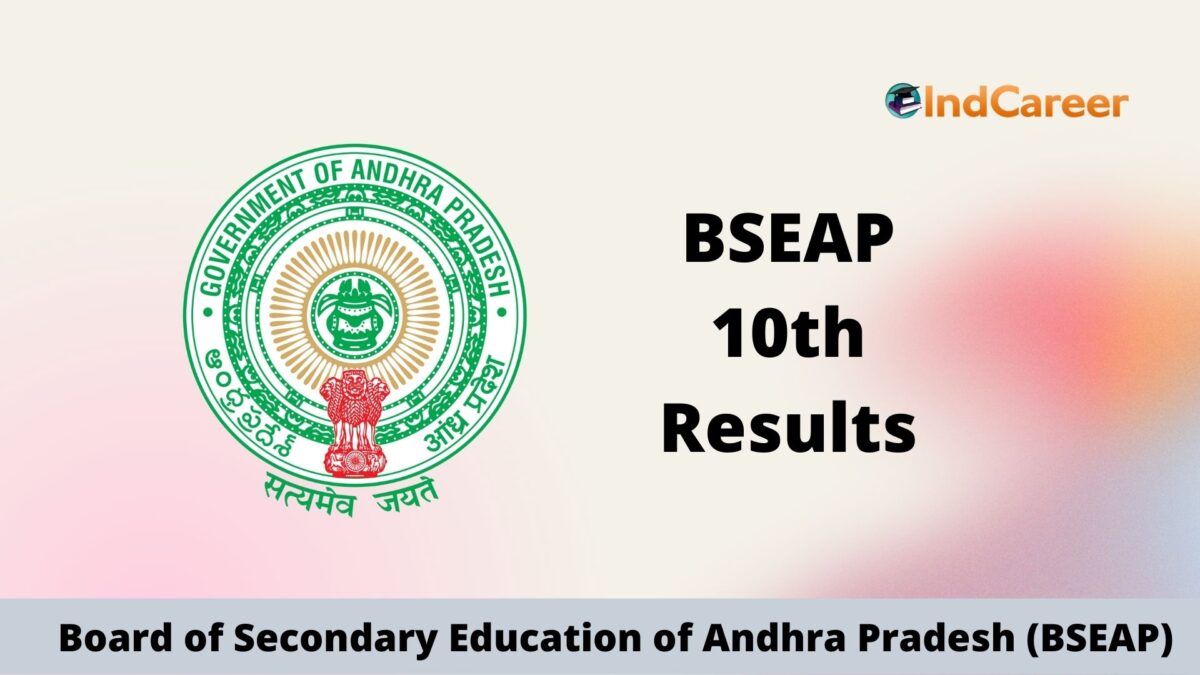 AP 10th Results, Andhra Pradesh Board SSC Results