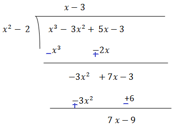 NCERT Solutions for Class 10th Mathematics: Chapter 2 Polynomials Ex. 2.3 Que. 1