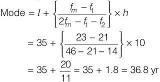 NCERT Solutions for Maths: Chapter 14 - Statistics Ex. 14.2 Que. 1