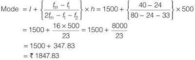 NCERT Solutions for Maths: Chapter 14 - Statistics Ex. 14.2 Que. 3