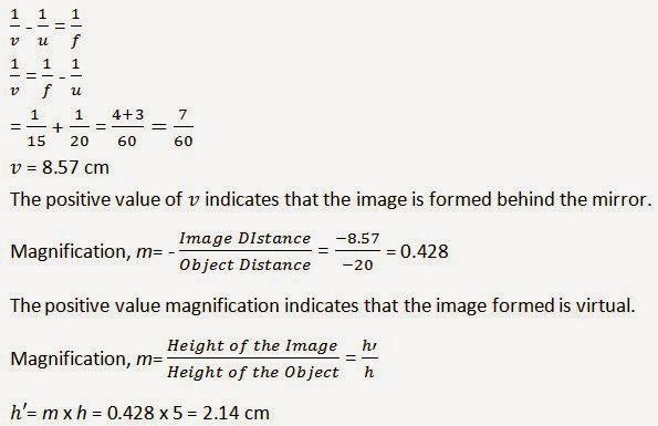 NCERT Solutions for Class 10 Science: Chapter 10 - Light Reflection and Refraction Page No. 186 Que. 14