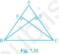 NCERT Solutions for 9th Class Maths : Chapter 7 Triangles Ex. 7.2 Que. 4