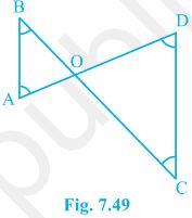 NCERT Solutions for 9th Class Maths : Chapter 7 Triangles Ex. 7.4 Que. 3