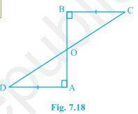 NCERT Solutions for 9th Class Maths : Chapter 7 Triangles Ex. 7.1 Que. 3