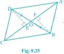 NCERT Solutions for 9th Class Maths : Chapter 9 Areas of Parallelograms and Triangles Ex. 9.3 Que. 6