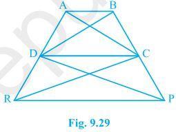 NCERT Solutions for 9th Class Maths : Chapter 9 Areas of Parallelograms and Triangles Ex. 9.3 Que. 16