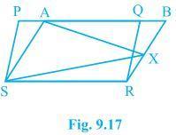 NCERT Solutions for 9th Class Maths : Chapter 9 Areas of Parallelograms and Triangles Ex. 9.2 Que. 5