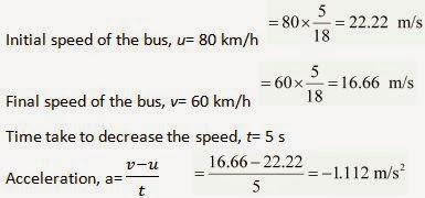NCERT Solutions for 9th Class Science : Chapter 8 Motion Page No. 103 Que. 2