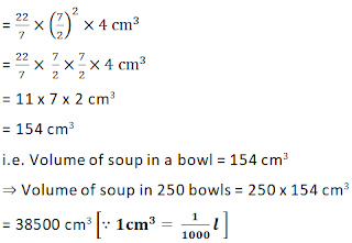 NCERT Solutions for 9th class Maths : Chapter 13 Surface Areas and Volumes Ex. 13.6 Que.8