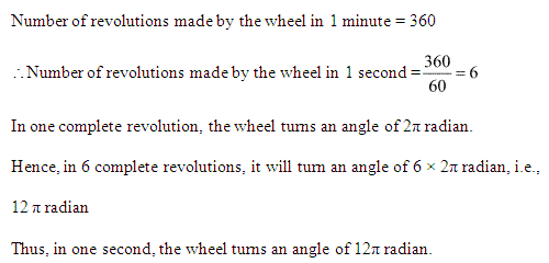 NCERT Solutions for 11th Class Maths: Chapter 3-Trigonometric Functions Ex. 3.1 Que. 3