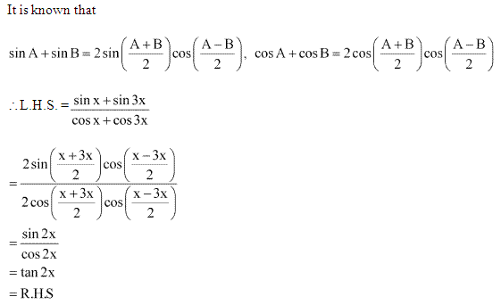 NCERT Solutions for 11th Class Maths: Chapter 3-Trigonometric Functions Ex. 3.3 Que. 16