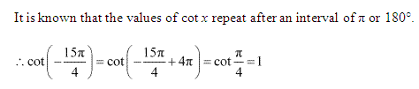 NCERT Solutions for 11th Class Maths: Chapter 3-Trigonometric Functions Ex. 3.2 Que. 8