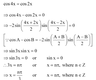 NCERT Solutions for 11th Class Maths: Chapter 3-Trigonometric Functions Ex. 3.4 Que. 4