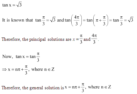 NCERT Solutions for 11th Class Maths: Chapter 3-Trigonometric Functions Ex. 3.4 Que. 1