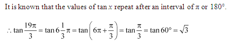 NCERT Solutions for 11th Class Maths: Chapter 3-Trigonometric Functions Ex. 3.2 Que. 6