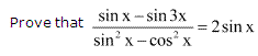 NCERT Solutions for 11th Class Maths: Chapter 3-Trigonometric Functions Ex. 3.3 Que. 17
