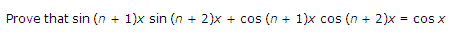NCERT Solutions for 11th Class Maths: Chapter 3-Trigonometric Functions Ex. 3.3 Que. 9