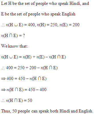 NCERT Solutions for 11th Class Maths: Chapter 1-Sets Ex.1.6 Que. 3